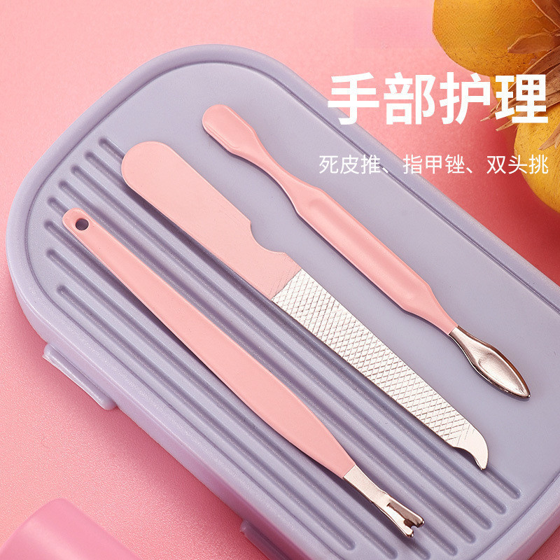 ชุดกรรไกรตัดเล็บแบบพกพา/ชุดตัดเล็บที่บ้าน/ชุดกรรไกรตัดเล็บและขนจมูก - รูปที่ 5