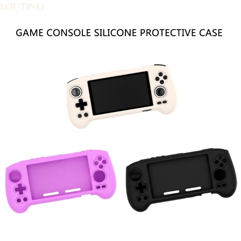 Louting Soft Case Full Coverage ผิวยืดหยุ่นสําหรับ RG556 Gamepad Protector Case Housing