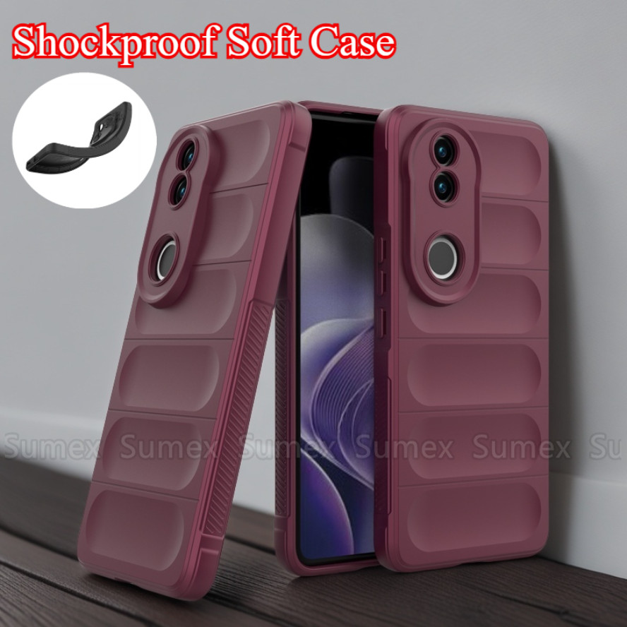 เคสซิลิโคนกันกระแทกสําหรับvivo V50 5G V2427 2025 เคสโทรศัพท์TPUนุ่มธรรมดาสําหรับVivoV50 Vevo V 50 V4