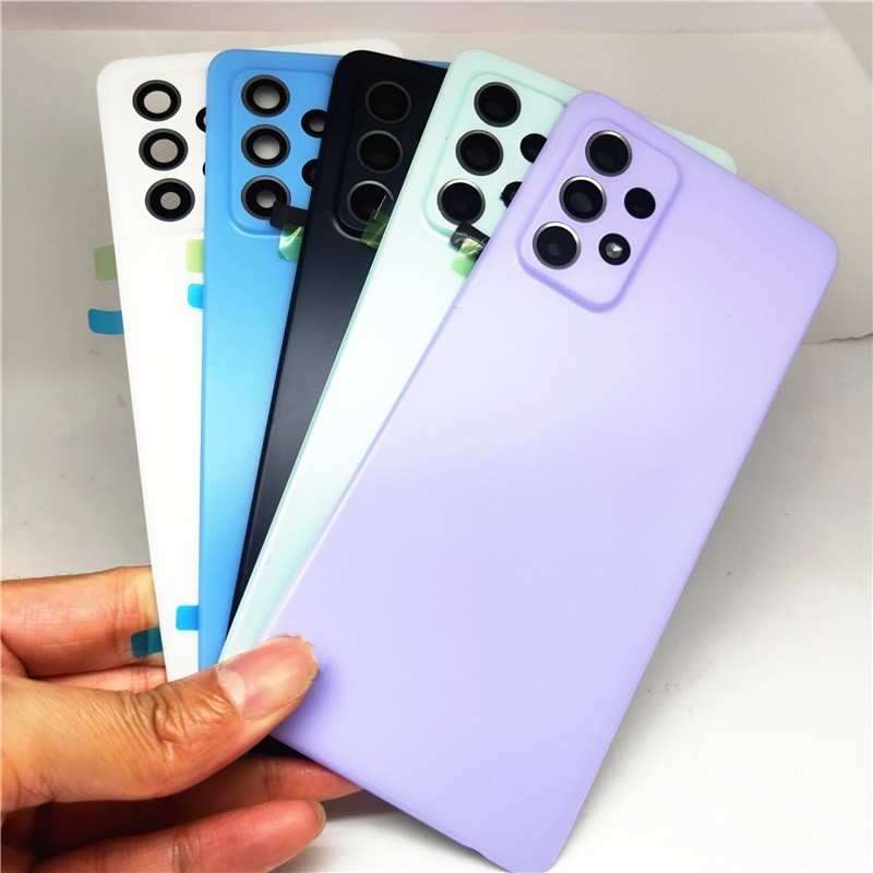 สําหรับ Samsung Galaxy A52 A52s A72 4G 5G A525 A526 A528 A725 ฝาหลังแบตเตอรี่ด้านหลังแผงเปลี่ยนชิ้นส่วน – โปรปัง