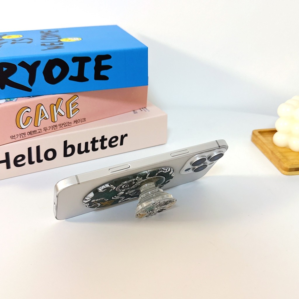 Magnetic Attraction ที่วางโทรศัพท์รูปไข่ที่ไม่ซ้ํากัน Harry Potter ทองงูรูปแบบสําหรับ Magsafe โทรศัพท์มือถือกรณีแท็บเล็ตโทรศัพท์มือถือ Kickstand Anti-drop PC Bracket - รูปที่ 2