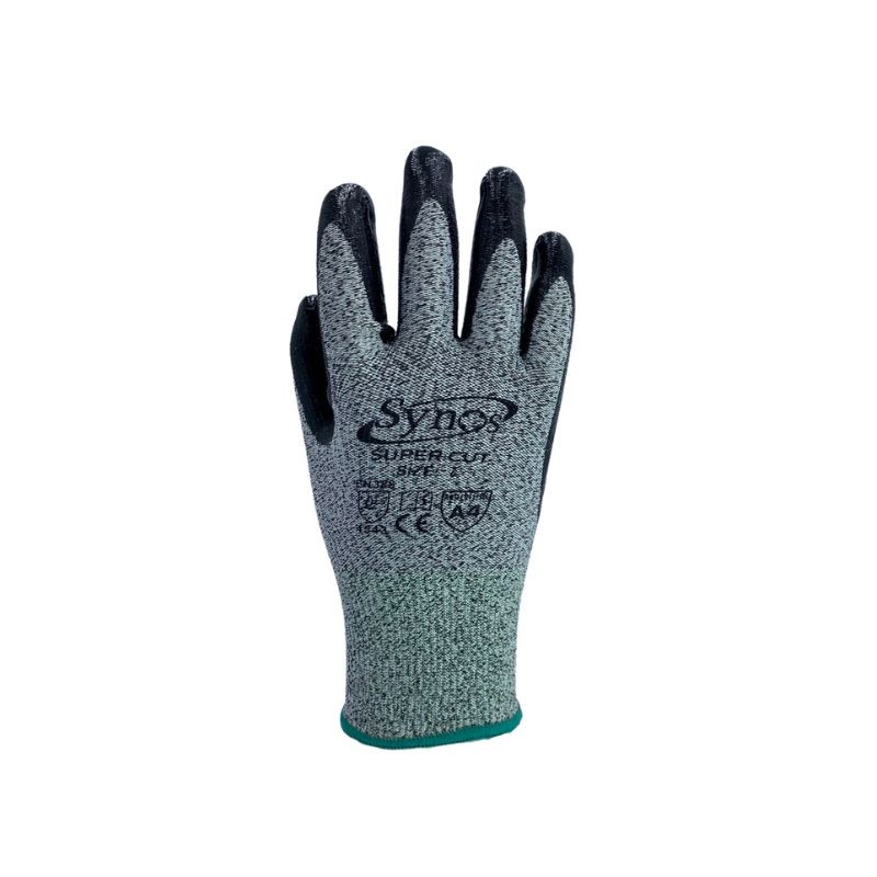 ถุงมือกันบาดระดับ 5 SYNOS 21SNSTK-763A สีดำ XL