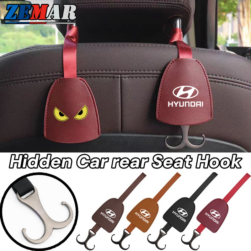 Hyundai รถเบาะหลังตะขอ ตะขอที่นั่งสปอร์ตสำหรับรถยนต์ ที่แขวนในรถยนต์ ตะขอแขวนของ อะไหล่รถยนต์ Hyunda