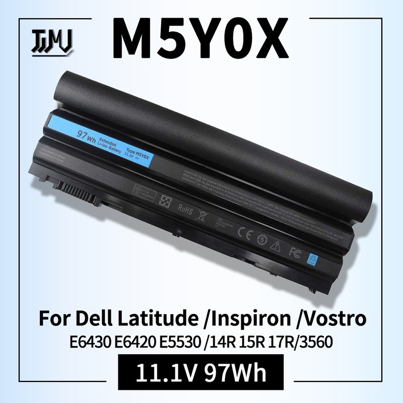 M5Y0X T54FJ 97Wh Laptop Battery for Dell Latitude E6430 E5420 E5430 E6420 E6530 E6540 E6440 04NW9 2P
