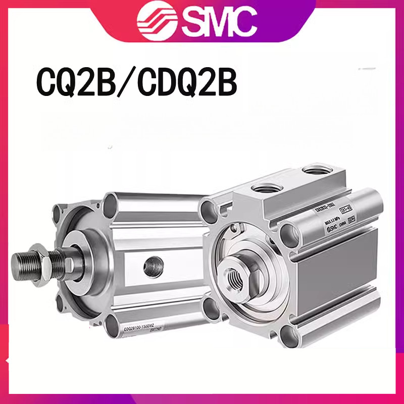 Smc กระบอกบาง CQ2B12-CQ2B16-CQ2B20-5-10-15-20-25-30-35-40-50-55-60-65-70-75-80-85-90-100