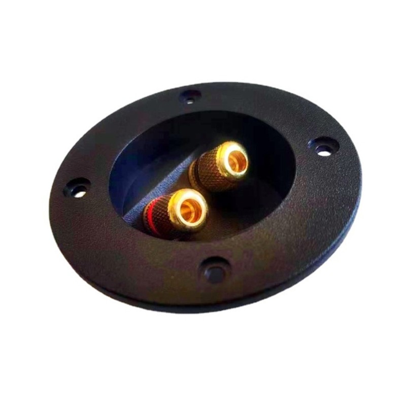 L 2 Way ลําโพงกล่องลําโพง Binding Post Cup สําหรับการติดตั้งซับวูฟเฟอร์