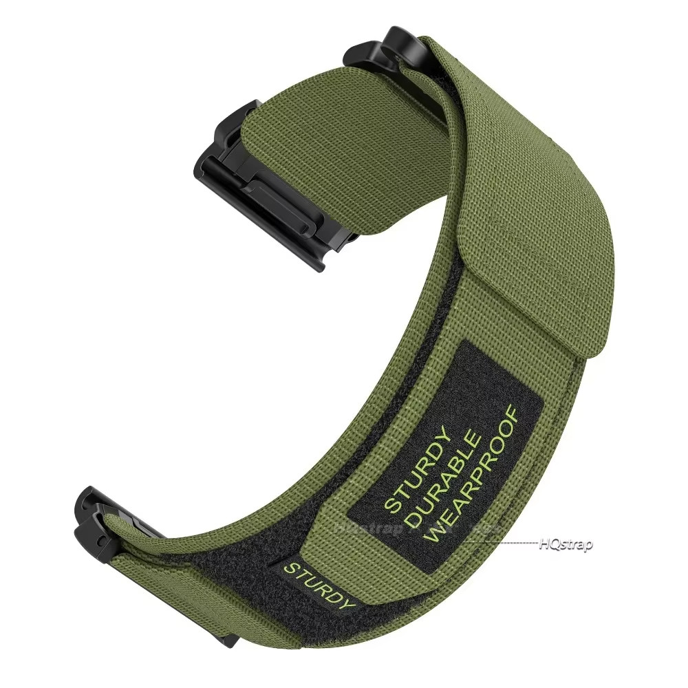 ใหม่สายรัดไนลอนสําหรับ Garmin นาฬิกา 26 มม.22 มม.20 มม.อุปกรณ์เสริมสําหรับ Garmin Fenix 7 6X 6pro 5X 5 3HR Tactix 7Pro กีฬาสร้อยข้อมือ