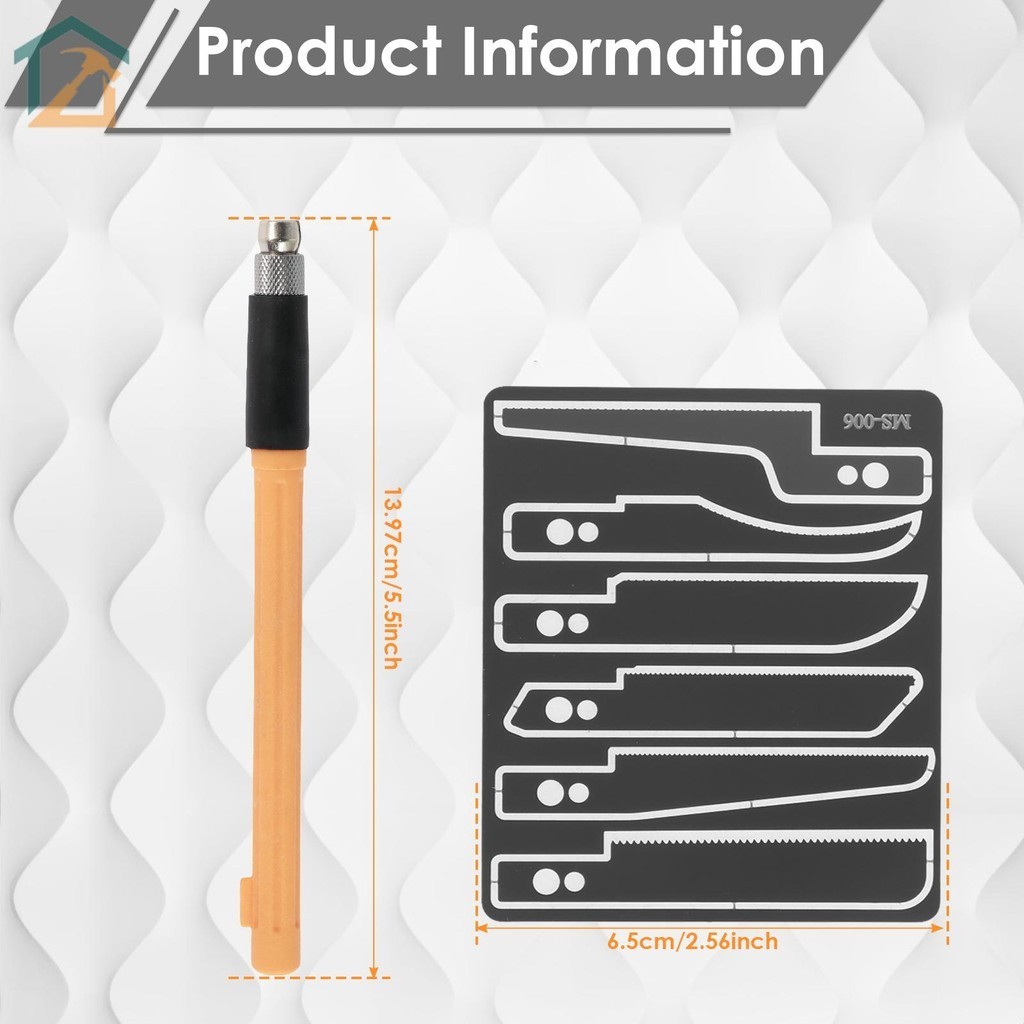 เครื่องมือใบเลื่อยโลหะ ขนาดเล็ก พร้อมใบมีด 8 ใบ สําหรับตัดต้นขา งานฝีมือ DIY SHOPCYC9871
