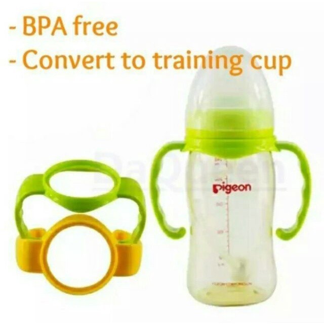 พร้อมส่ง ที่จับขวดนมคอกว้าง สำหรับขวด pigeon/avant/natur 5cm