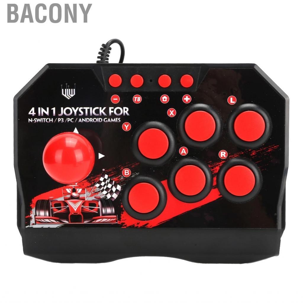 Bacony Arcade Fight Stick Universal Portable