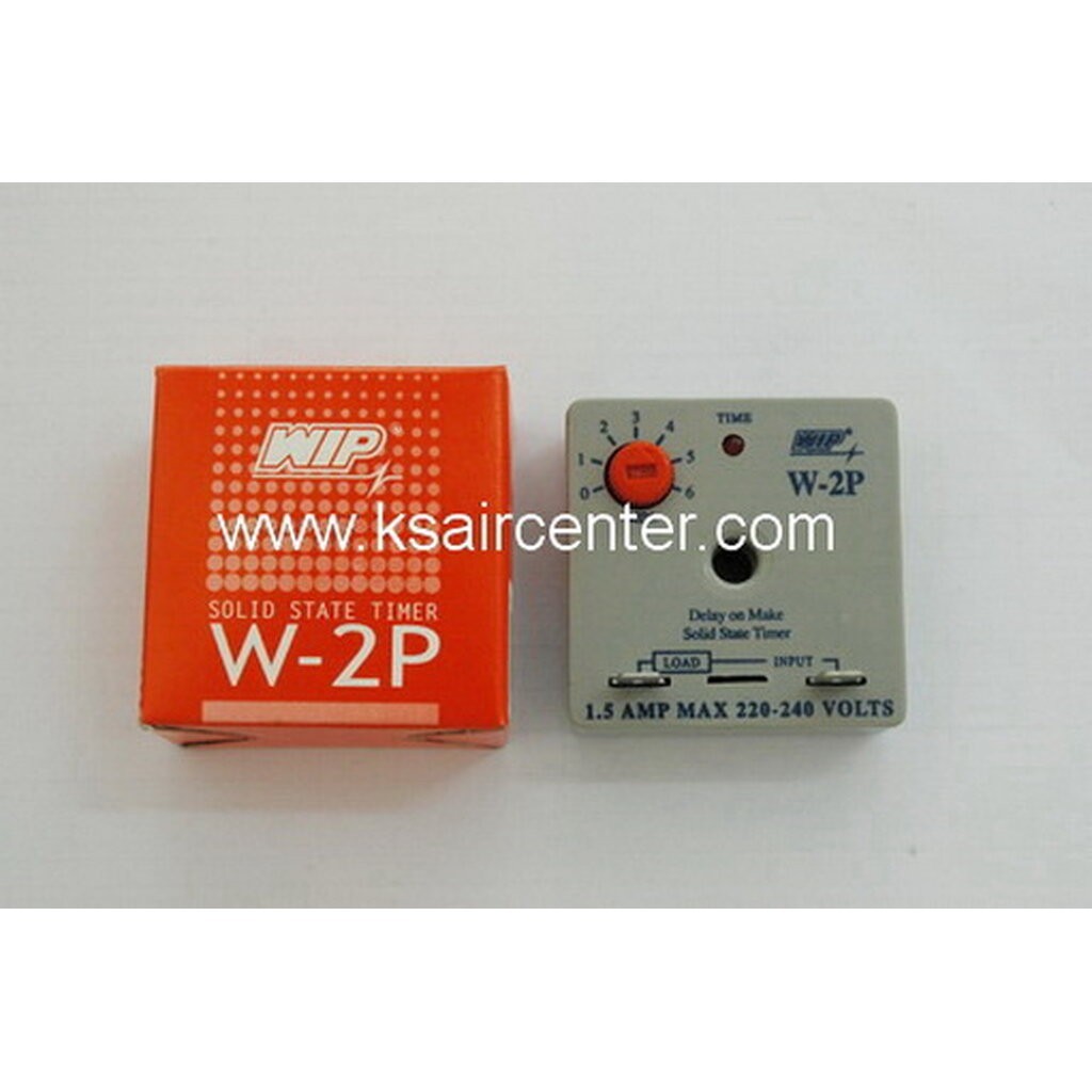 ไทม์เมอร์แอร์ WIP รุ่น W-2P กล่องแดง (ตั้งเวลาได้) (รหัสสินค้า 031002)