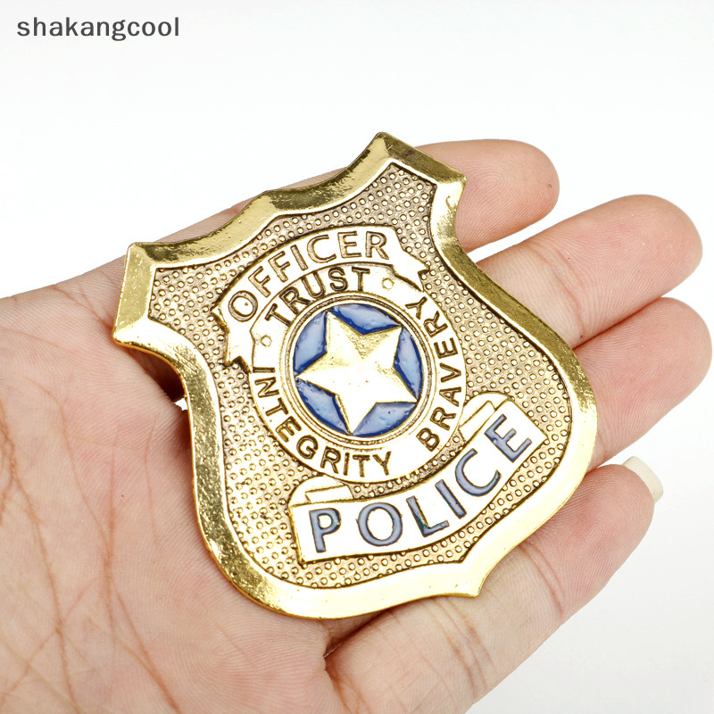 Shakangcool เข็มกลัด ลายอนิเมะ ตํารวจ Zootopia Rabbit Judy SGL อุปกรณ์เสริม สําหรับคอสเพลย์