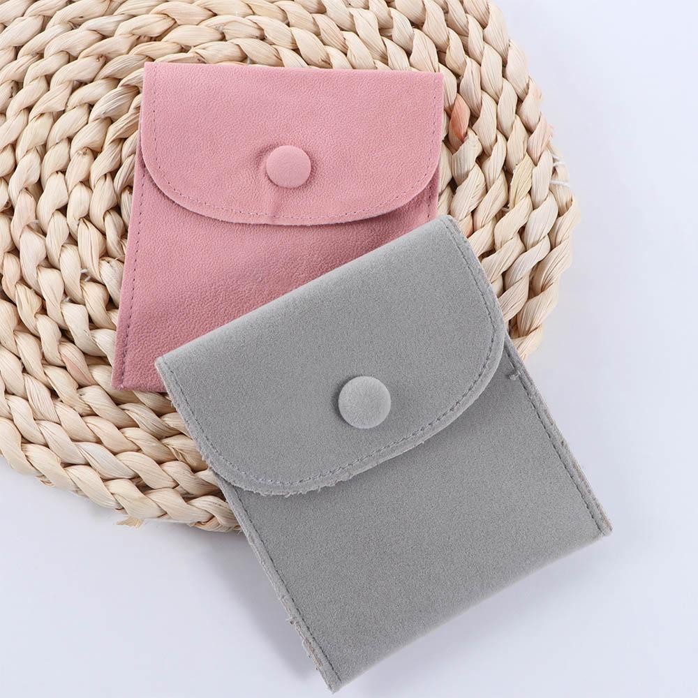 ใหม่ กระเป๋ากํามะหยี่ สําหรับใส่เครื่องประดับ สร้อยคอ ต่างหู แหวน - รูปที่ 6