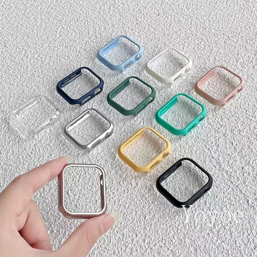 เคสนาฬิกาข้อมือ PC แบบแข็ง เนื้อแมตต์ สําหรับ Apple Watch Ultra 2 49 มม. 45 มม. 44 มม. 42 มม. iwatch Series 40 มม. 41 มม. 38 มม.