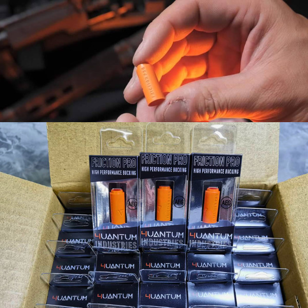 (ราคาต่อ1ชิ้น) ยางส้มA EG 4UANTUM FRICTION PRO ไฟฟ้า