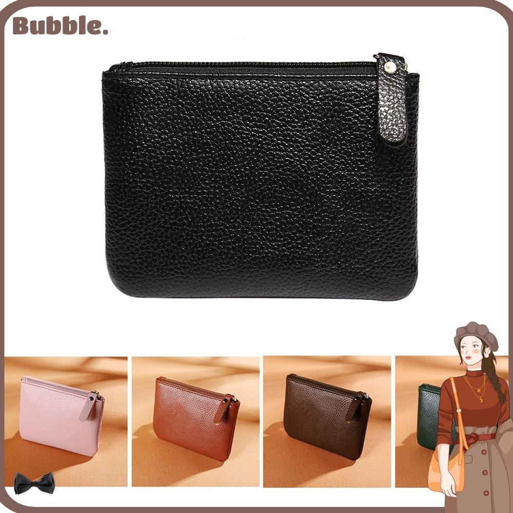 Bubble Card Wallet Minimalist Cash ID Card ผู ้ ถือบัตรเครดิต Matte Coins Bag