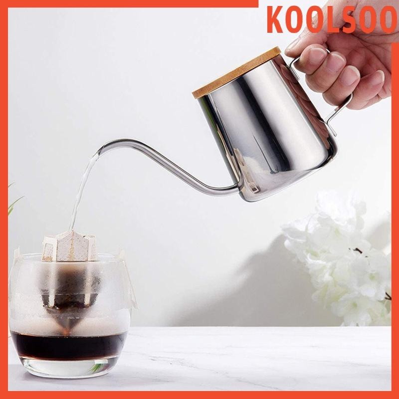 [Koolsoo ] Pour over Coffee Kettle 250 ml Long Narrow Spout Narrow Drip Kettle Coffee Tea