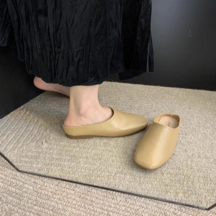 รองเท ้ าแตะ Baotou ผู ้ หญิงแฟชั ่ น Slip-On