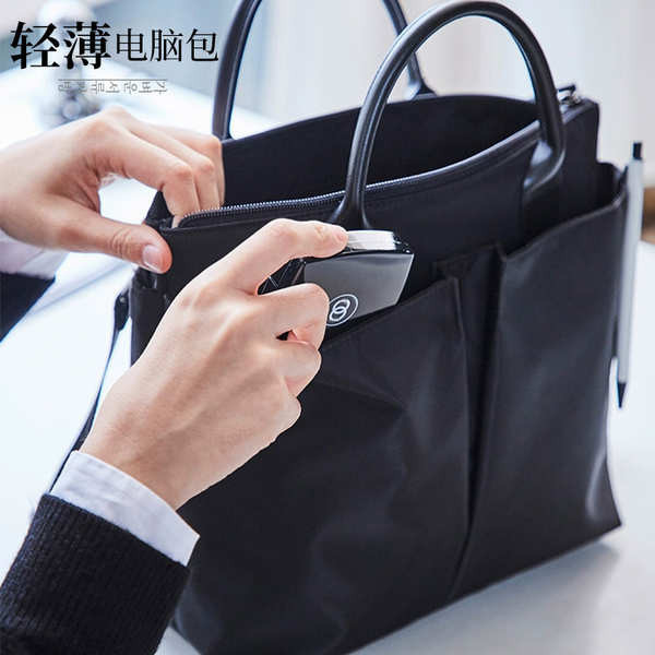 กระเป๋าโน๊ตบุ๊ค กระเป๋าแล็ปท็อป 14 นิ้ว 16 Girls Handbag Kumon Fashion 13 Ins Wind 15.6 Drop Resistant Shock Resistant 17 สําหรับ Apple MacBookPro Lenovo Xiaoxin MacBook Air Huawei Shuo