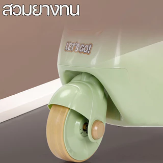 Aoduoyaya รถขาไถเด็ก รถเด็ก รถมอเตอร์ไซค์เด็ก มีไฟหน้า มีเสียงเพลง 6เดือน-9ขวบ
