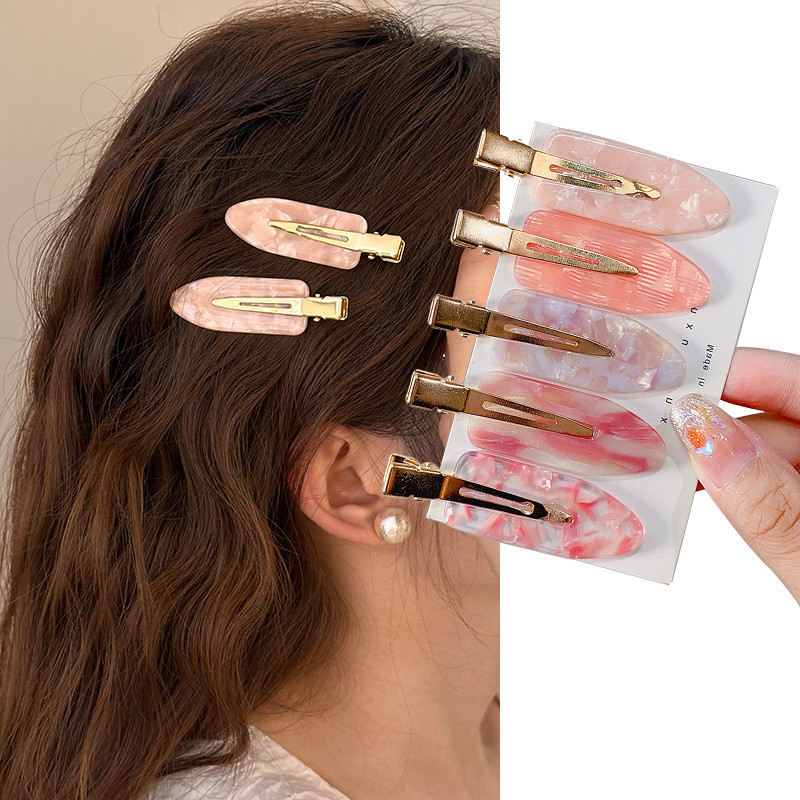 Jojo COCO 80 แบบ สไตล ์ เกาหลี Acetate Gradient Duckbill คลิปแฟชั ่ นผู ้ หญิงหวานเครื ่ องประดับผม