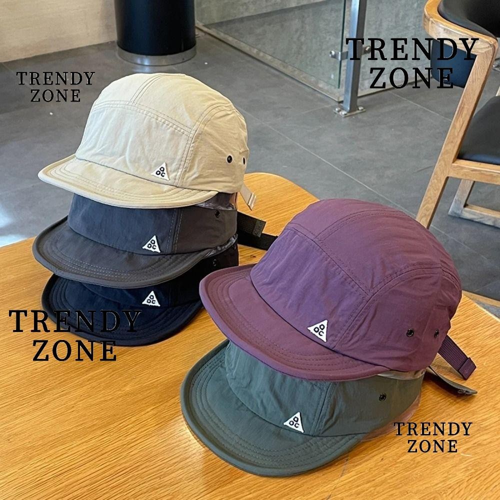 หมวกเบสบอล TRENDYZONE , หมวกกันแดดปีกสั ้ น , หมวกแคมป ์ ปิ ้ งแห ้ งเร ็ วแบบปรับได ้ แบบสบาย ๆ