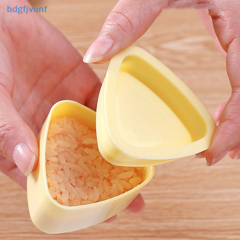 BDGF แม่พิมพ์ซูชิ Sushi Maker Onigiri ข้าวอาหารกดสามเหลี่ยม Sushi Maker แม่พิมพ์ญี่ปุ่น Bento อุปกรณ