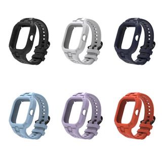 สำหรับ Redmi Watch 4 สายรัดข้อมือซิลิโคนกีฬา Redmi Band 4 สมาร์ทวอทช์สายรัดเคส Band Integrated