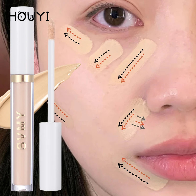ครีมแยกผิวหน้า 3 สี / ไพรเมอร์แต่งหน้า ให้ความชุ่มชื้น / คอนซีลเลอร์ควบคุมความมัน ติดทนนาน ครีมทาหน้า รูขุมขน ที่มองไม่เห็น