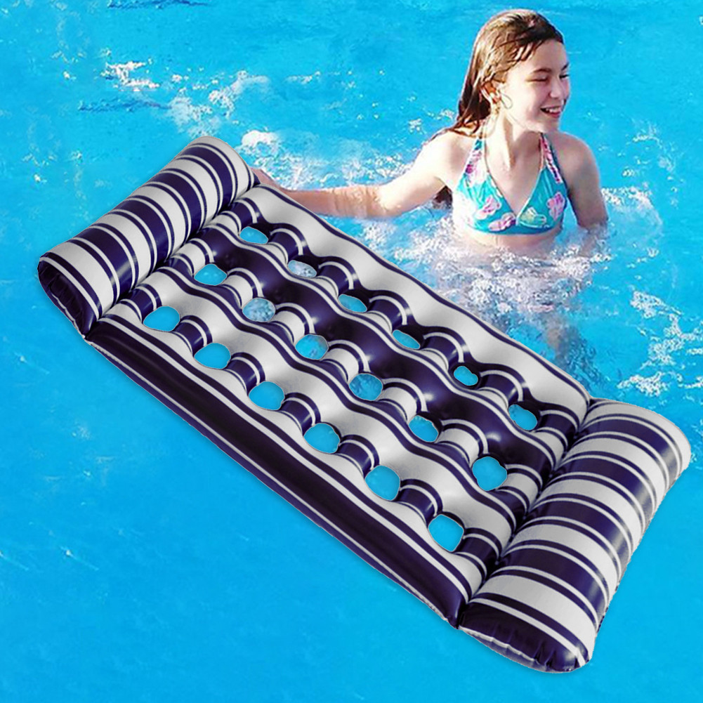 แพยางเป่าลม Floating Row แพยางนอนมีหมอน รูหัวใจ แพเป่าลมเล่นน้ำ แพยางลอยน้ำ