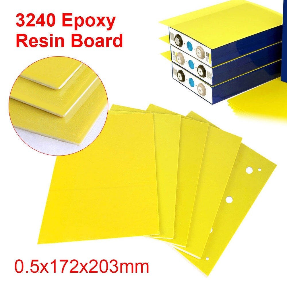 1 PC 3240 สําหรับ 3.2V 280Ah 320Ah 310Ah 200Ah 90Ah Lifepo4 แบตเตอรี่ Pack Diy แผ่นฉนวนกันความร้อน Epoxy Fiber Board ชุดไฟฟ้า