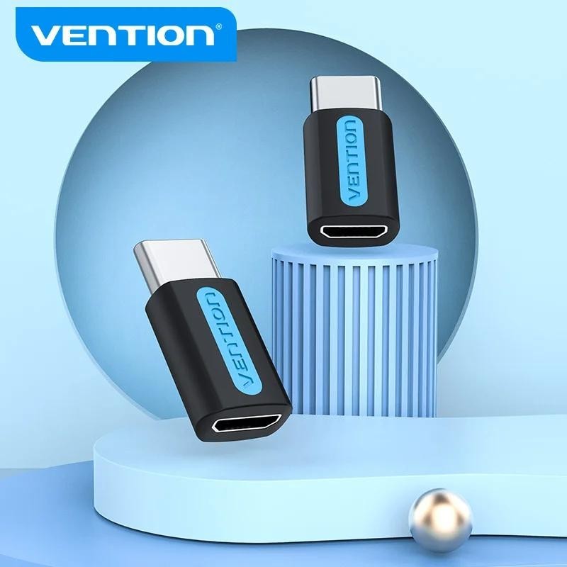 Vention อะแดปเตอร์ USB Type C OTG ตัวแปลงสายชาร์จอะแดปเตอร์ Micro USB เป็น Type-C