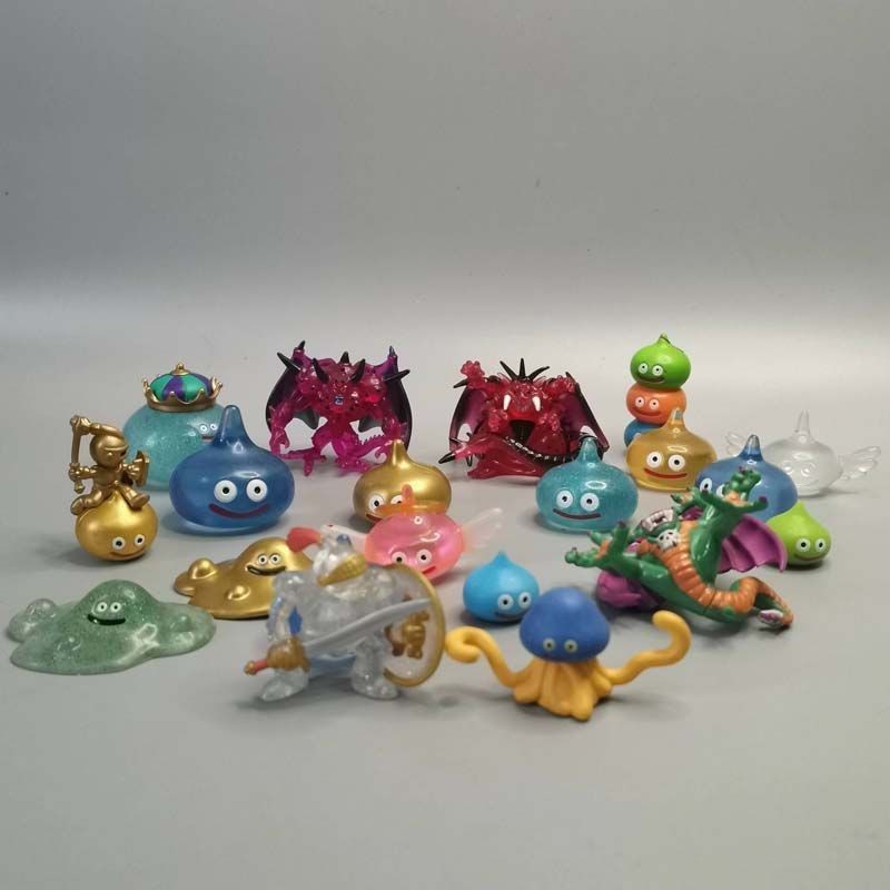 [รูปแบบใหม่] ของแท้จํานวนมาก Dragon Quest Monster Monster BOSS โปร่งใสยางนุ่มรุ่นของเล่นตกแต่ง 305G
