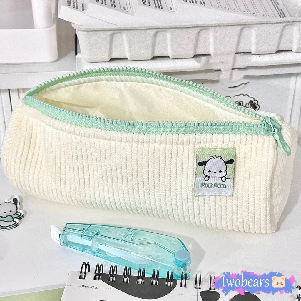 พร้องส่ง กระเป๋าดินสอ ขนาดใหญ่ จุของได้เยอะ สไตล์เกาหลี สําหรับนักเรียนหญิง