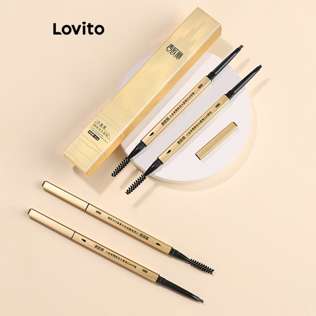 Lovito Beauty ดินสอเขียนคิ้ว กันน้ำ ไม่เลอะง่าย สำหรับผู้หญิง LBT01070
