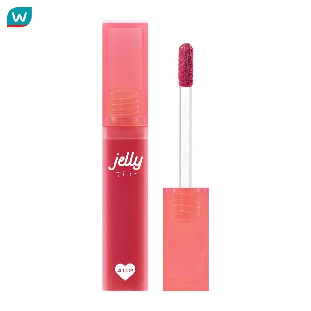 4U2 โฟร์ยูทู เจลลี่ ลิป ทินท์ 4ก. 18 ราสเบอรรี่ แยม