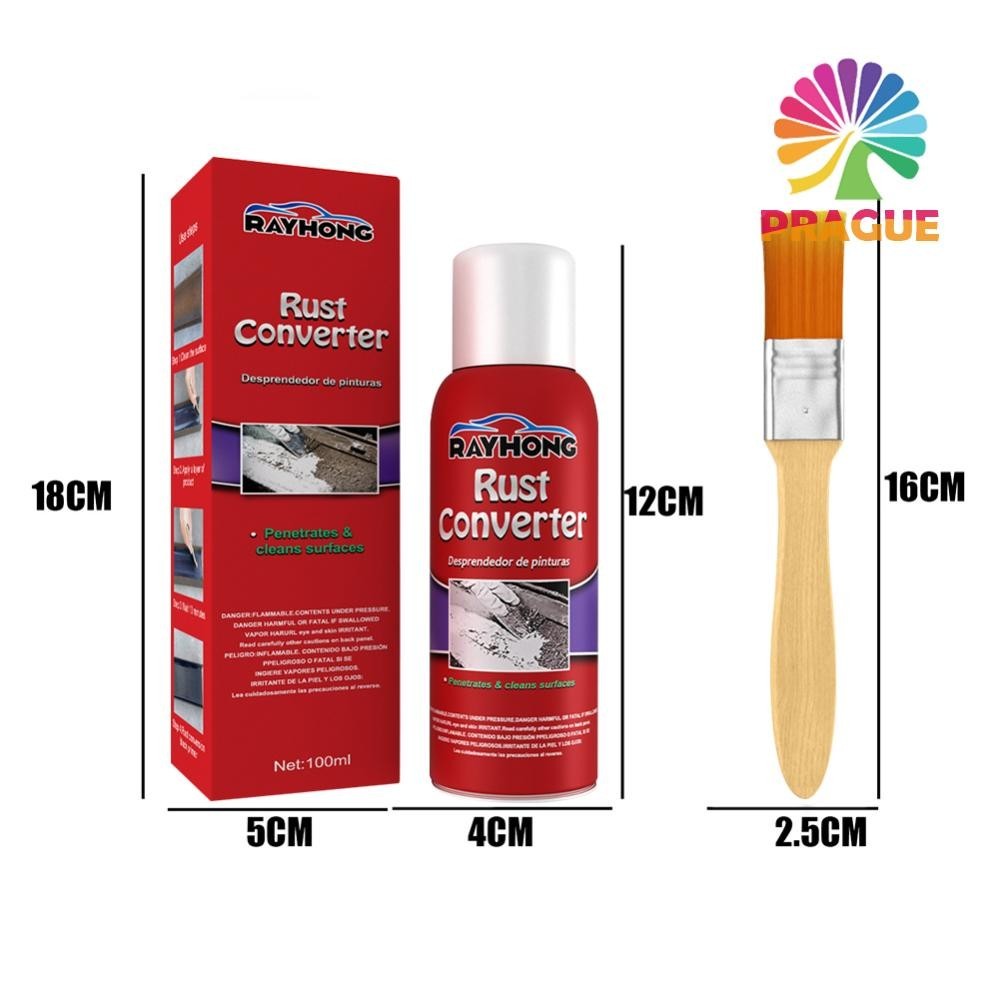 100ml Universal Car Chassis Rust Remover สเปรย ์ Converter Derusting Cleaner [prague.th ]