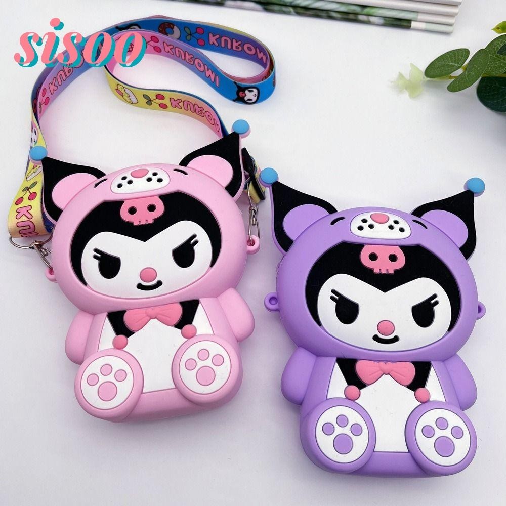 Sio 1 ชิ้น Kawaii กระเป๋า,ขนาดเล็กอะนิเมะการ์ตูนตัวเลขกระเป๋าซิลิโคน,แฟชั่นพร้อมที่จับน่ารักเจ้าหญิงกระเป๋าเหรียญสําหรับเด็กหญิง