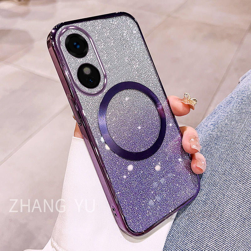 เคส OPPO A60 A17 A18 A38 A58 4G 5G แหวนซิลิโคนเคสโทรศัพท ์ ใสแบบนุ ่ ม
