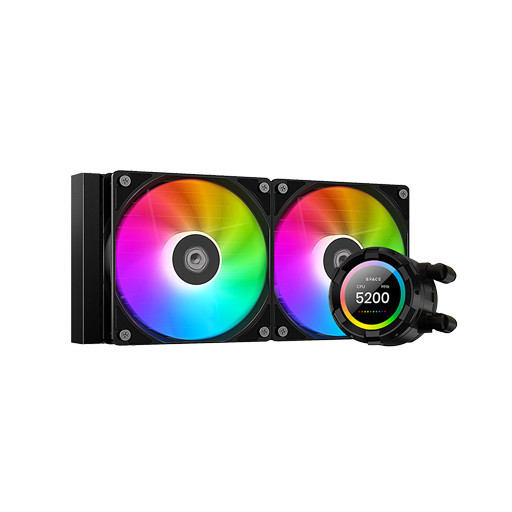 Id-cooling Space SL240 XE LCD Watercooling - สีดํา/White