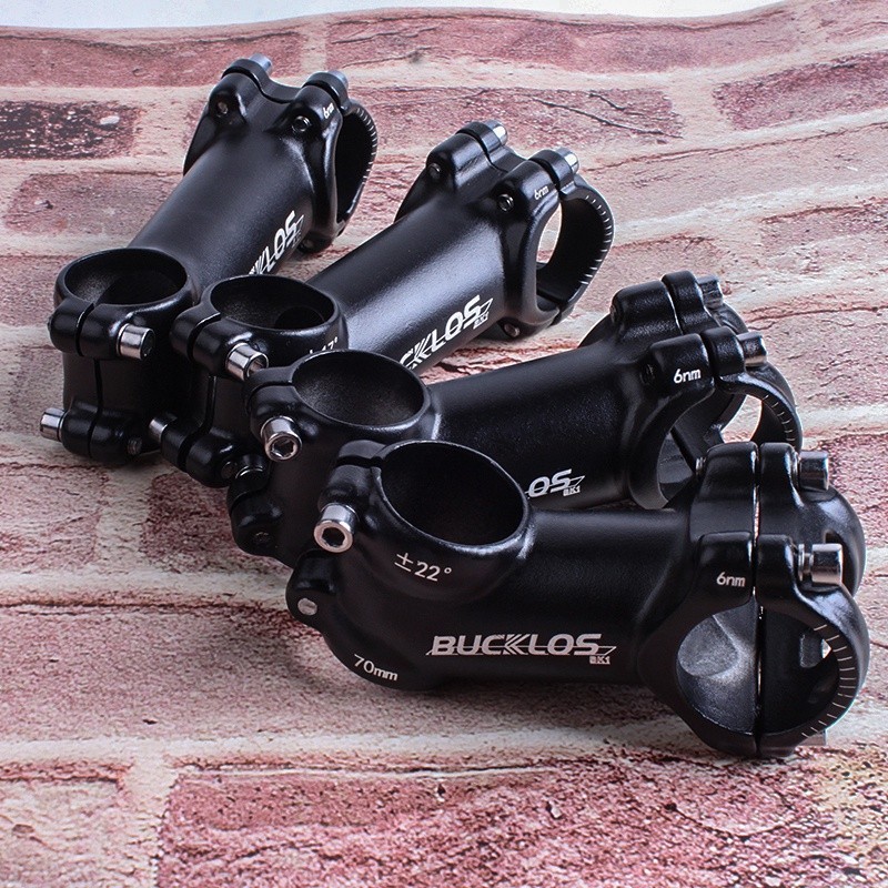 Bucklos ±7/17/22 ° คอแฮนด์จักรยาน คอแฮนด์จักรยานเสือภูเขา อะลูมิเนียมอัลลอย 60/70/80/90/100mm สเต็มคอจักรยาน อุปกรณ์เสริมจักรยาน - รูปที่ 4