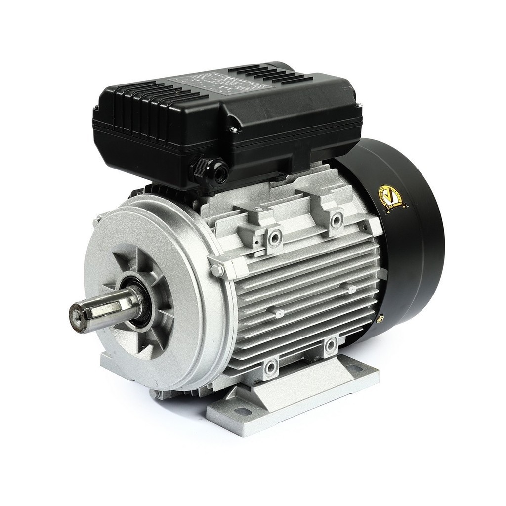 VALU (แวลู) มอเตอร์ รุ่น YL90L-2 กำลัง 3HP (2.2kW) ไฟ 1 เฟส 220 โวลต์ 2 สาย 2 โพล IP54 ความเร็วรอบ 2