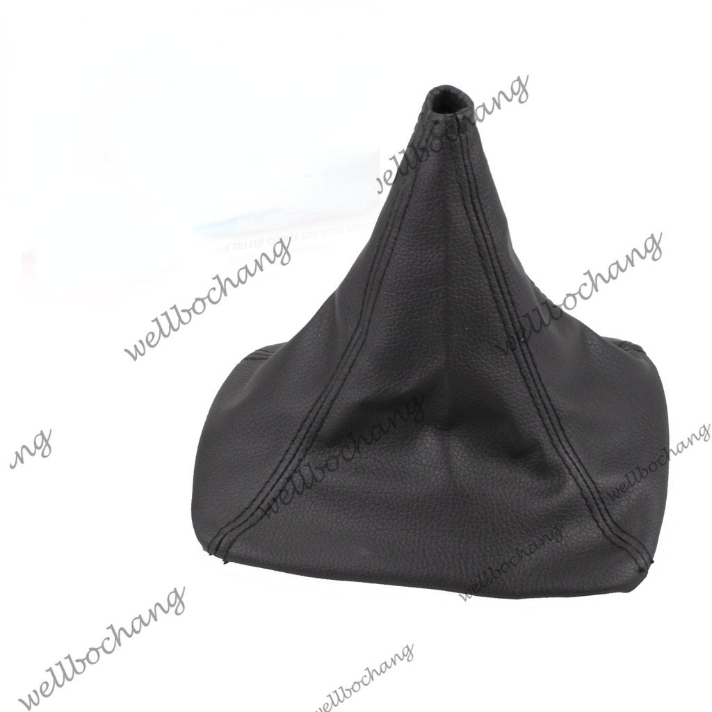 1pcs toyota Hilux Vigo toyota Fortuner toyota innova Low Gear Leather Shift Knob Boot Cover สีดํา 2005 2006 2007 2008 2009 2010 2011 2012 2013 2014 2015
