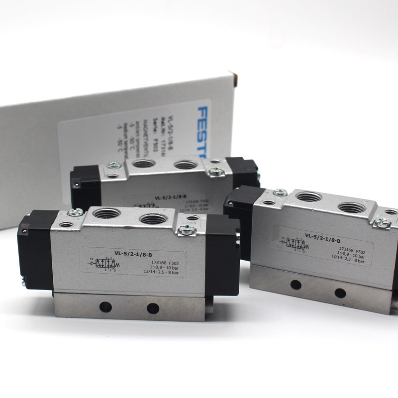 FESTO FESTO วาล์วควบคุมอากาศ VL-5/2-1/8-B 173168 VL-5/3G-1/8-B 173174