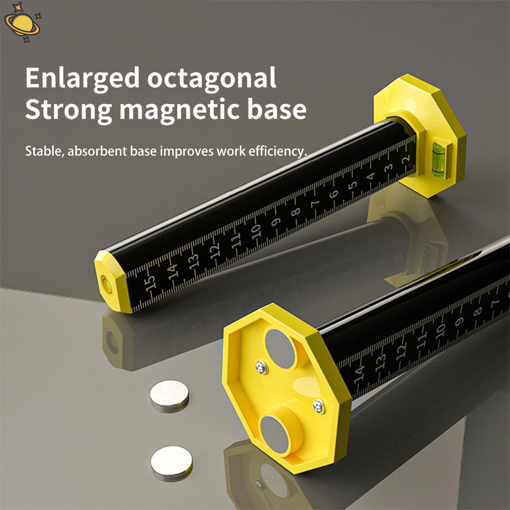 Light Steel Keel Leveling Artifact เพดาน Leveling ไม้บรรทัดพิเศษ Equal ความสูงไม้บรรทัด Gradienter Stick Wall Lay กระเบื้องปูพื้นเครื่องมือ YKDTH