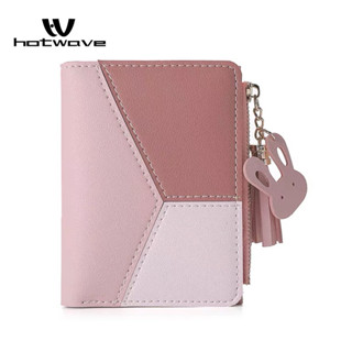 กระเป๋าสตางค์ใบสั้น  กระเป๋าใส่เงินสำหรับผู้หญิง  แฟชั่นสีสด…