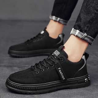 รองเท้าผ้าใบผู้ชายมีสไตล์ รองเท้าลำลองกลางแจ้งของผู้ชาย ป้อง…