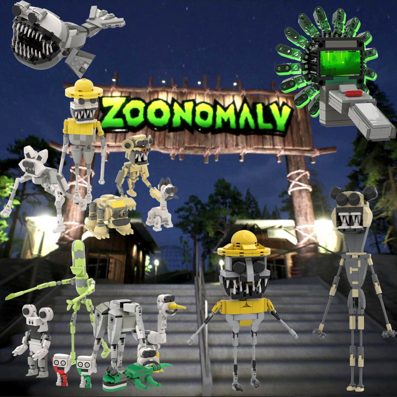 รุ่นล่าสุด Zoonomaly Zookeepers ขนาดใหญ่ เกมสยองขวัญ ตัวต่อ ชุด Monster บล็อคตัวต่อ ของเล่นเด็ก ของเล่น ของขวัญวันเกิด ราคา ถูกที่สุด ดีลบีเคเค แกลเลอรีภาพที่ 2