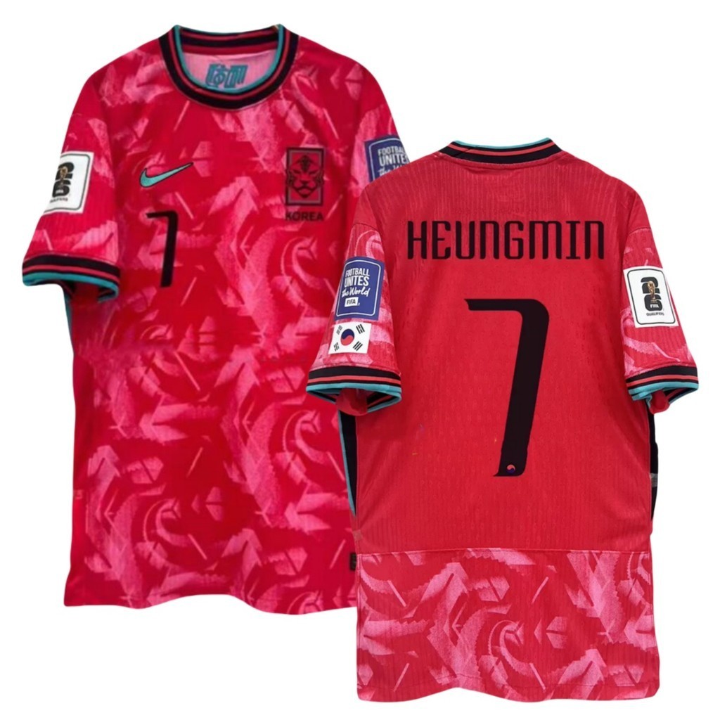 แฟน ๆ ฉบับที่ 24/25 เสื้อฟุตบอลบ้านเกาหลีใต้ ส-2เอ็กแอล เสื้อยืด,สามารถเพิ่มชื่อและหมายเลขของคุณได้