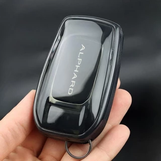 ฝาครอบป้องกันเคสกุญแจรีโมทรถยนต์ TPU, Fit สําหรับ Toyota Alphard Vellfire Keyless อุปกรณ์ตกแต่งรถยนต์